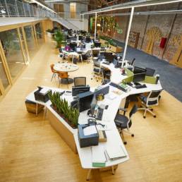 Aménagement bureau coworking