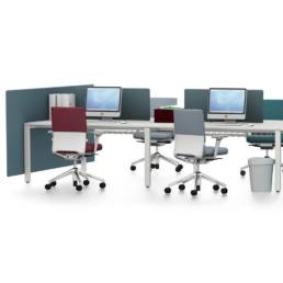 Bureau bench Work It par Vitra