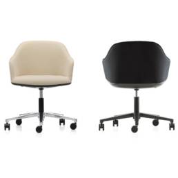 Fauteuil Softshell à roulettes par Vitra