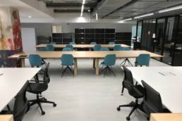 Ameublement bureaux et benchs espace coworking