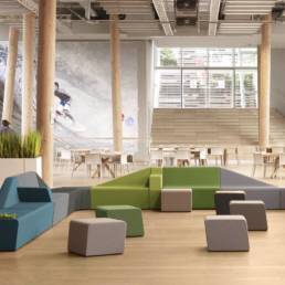 Solutions d'aménagement - Espace commun coworking